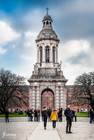 Zvonica na nádvorí Trinity College