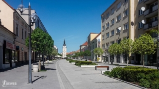 Trnava má peknú pešiu zónu v centre mesta