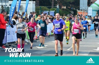 Záverečný finiš do cieľa; foto: Bratislava Marathon
